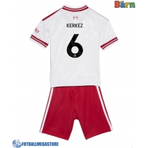 Fotballdrakt Barn Liverpool Milos Kerkez #6 Bortedraktsett 2026-27 Kortermet (+ Korte bukser)